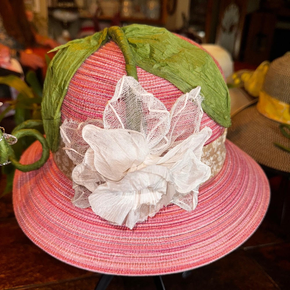 August Hat Co Church Wedding Derby Dress Hat Sun Embellished